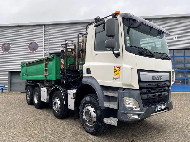 DAF CF410 / 8X4 / BIG AXLE / FULL-STEEL /2 SIDE TIPPER/ ONLY:363247 KM / AUTOMATIC / EURO-6 / 2014 - Autokran: das Bild 2 DAF CF410 / 8X4 / BIG AXLE / FULL-STEEL /2 SIDE TIPPER/ ONLY:363247 KM / AUTOMATIC / EURO-6 / 2014 - Autokran: das Bild 2
