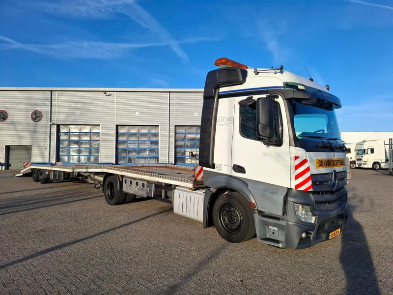 Mercedes-Benz Actros 1842 / NL TRUCK / CAR CARRIER COMBINATION / TUV: 11-12-2025 / 1XWINCH / FRANZ MERSCH / GALVANIZED / SMART TACHO / AUTOMAT - Autotransporter LKW: das Bild 2 Mercedes-Benz Actros 1842 / NL TRUCK / CAR CARRIER COMBINATION / TUV: 11-12-2025 / 1XWINCH / FRANZ MERSCH / GALVANIZED / SMART TACHO / AUTOMAT - Autotransporter LKW: das Bild 2