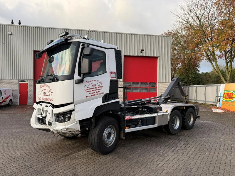 Renault C480 / ENGINE RUNNING / 6X4 / HIAB 21TON HOOKLIFT / ONLY:146334 KM / AUTOMATIC / EURO-6 / 2020 - Abrollkipper: das Bild 2 Renault C480 / ENGINE RUNNING / 6X4 / HIAB 21TON HOOKLIFT / ONLY:146334 KM / AUTOMATIC / EURO-6 / 2020 - Abrollkipper: das Bild 2