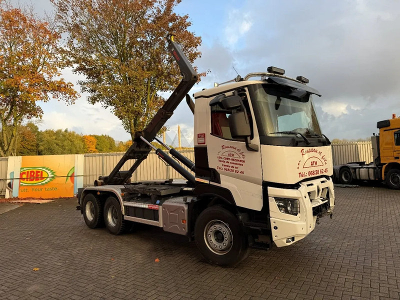 Renault C480 / ENGINE RUNNING / 6X4 / HIAB 21TON HOOKLIFT / ONLY:146334 KM / AUTOMATIC / EURO-6 / 2020 - Abrollkipper: das Bild 3 Renault C480 / ENGINE RUNNING / 6X4 / HIAB 21TON HOOKLIFT / ONLY:146334 KM / AUTOMATIC / EURO-6 / 2020 - Abrollkipper: das Bild 3
