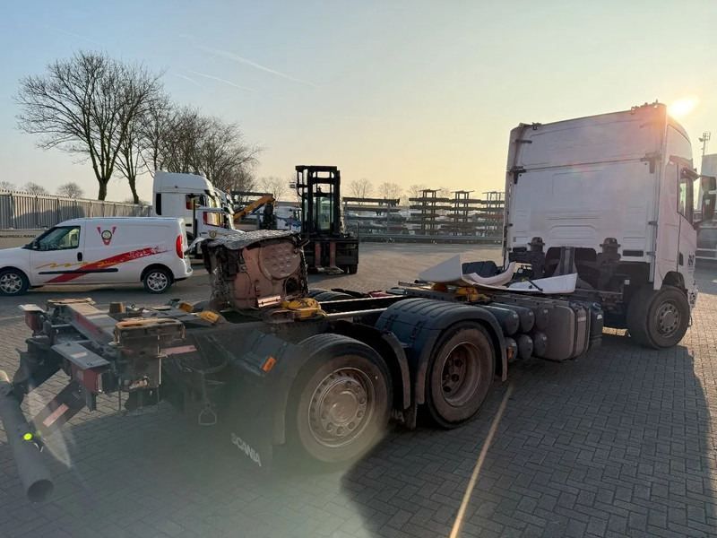 Scania NGS R450 / RETARDER / 6X2 / LIFT+LENKASCHE / GERMAN TRUCK / FULL AIR / 476439 KM / AUTOMATIC / EURO-6 / 2022 - Containerwagen/ Wechselfahrgestell LKW: das Bild 4 Scania NGS R450 / RETARDER / 6X2 / LIFT+LENKASCHE / GERMAN TRUCK / FULL AIR / 476439 KM / AUTOMATIC / EURO-6 / 2022 - Containerwagen/ Wechselfahrgestell LKW: das Bild 4