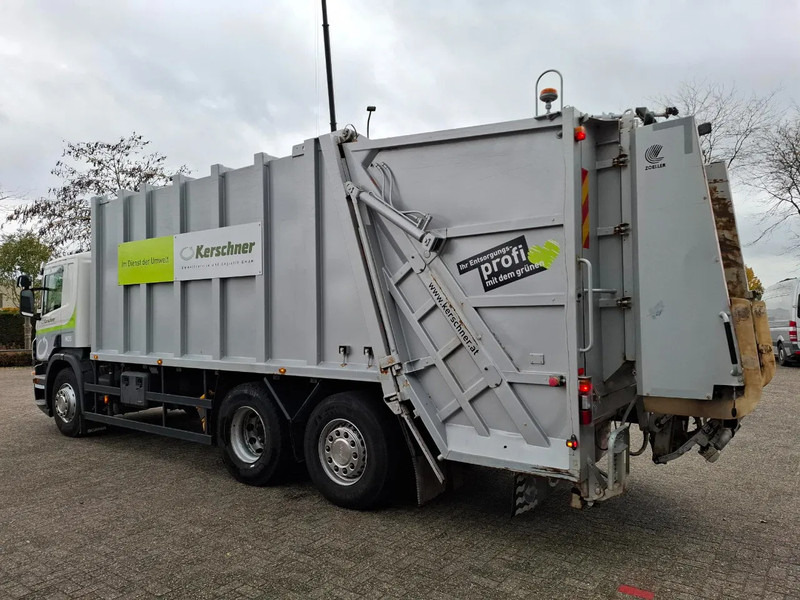 Scania P360 / RETARDER / ONLY:234640 KM / LENKACHSE / AIRCO / WORKING GARBAGE TRUCK / AUTOMATIC / EURO-5 / 2013 - Müllwagen: das Bild 3 Scania P360 / RETARDER / ONLY:234640 KM / LENKACHSE / AIRCO / WORKING GARBAGE TRUCK / AUTOMATIC / EURO-5 / 2013 - Müllwagen: das Bild 3