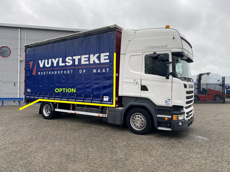 Scania R450 / RETARDER / FULL-AIR / LWDS / DOUBLE TANK / SLIDING ROOF / ONLY:763634 KM / AUTOMATIC / EURO-6 / 2016 - Koffer LKW: das Bild 4 Scania R450 / RETARDER / FULL-AIR / LWDS / DOUBLE TANK / SLIDING ROOF / ONLY:763634 KM / AUTOMATIC / EURO-6 / 2016 - Koffer LKW: das Bild 4