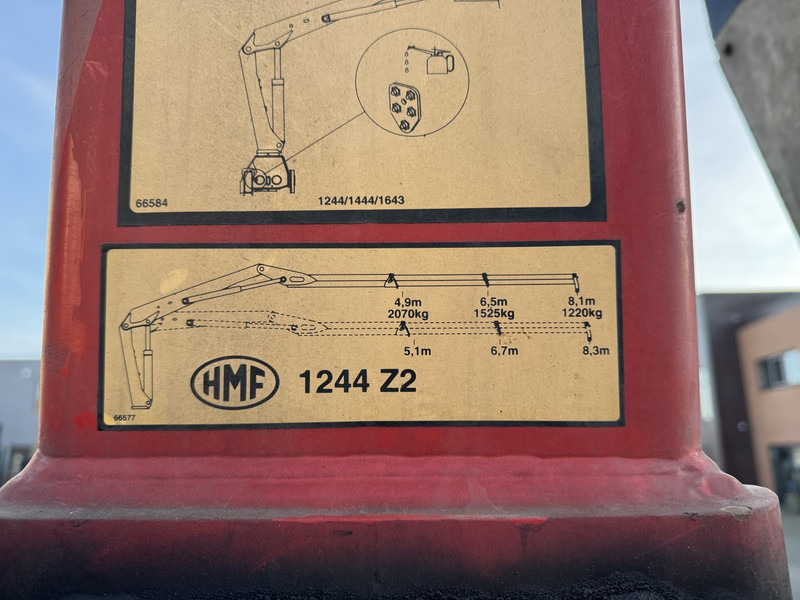 HMF 1244 Z2 Remote Control - Ladekran für Baumaschine: das Bild 3 HMF 1244 Z2 Remote Control - Ladekran für Baumaschine: das Bild 3