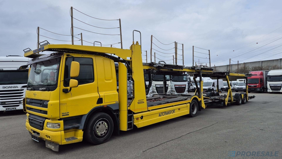 DAF FA CF 75.360 EURO 5 přepravník aut - prodejné jen s přívěsem GROENEWOLD P0461K - cena je za celou soupravu - Autotransporter LKW: das Bild 2 DAF FA CF 75.360 EURO 5 přepravník aut - prodejné jen s přívěsem GROENEWOLD P0461K - cena je za celou soupravu - Autotransporter LKW: das Bild 2