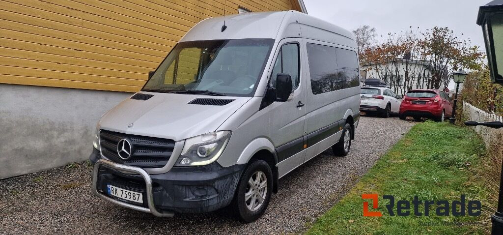2014 Buss 10 seter MERCEDES-BENZ SPRINTER 316 EU-Godkjent - Kleinbus, Personentransporter: das Bild 1 2014 Buss 10 seter MERCEDES-BENZ SPRINTER 316 EU-Godkjent - Kleinbus, Personentransporter: das Bild 1