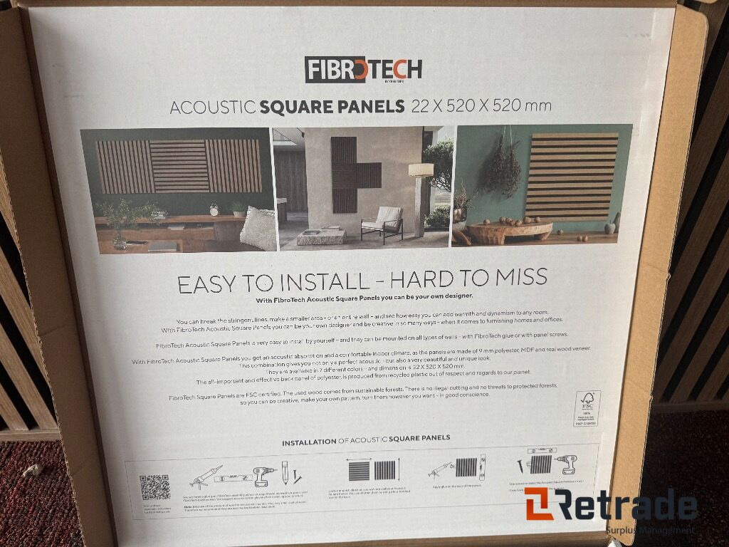 Byggematerialer Square panels Akustikpaneler - Baugeräte: das Bild 4 Byggematerialer Square panels Akustikpaneler - Baugeräte: das Bild 4