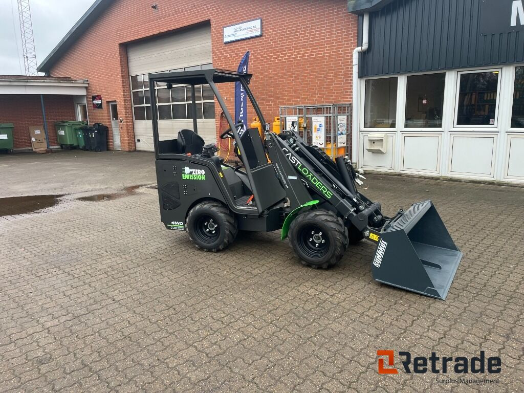 Kompaktlæsser CAST LOADERS 800 ECO EL ZERO EMISSION - Hoflader: das Bild 4 Kompaktlæsser CAST LOADERS 800 ECO EL ZERO EMISSION - Hoflader: das Bild 4