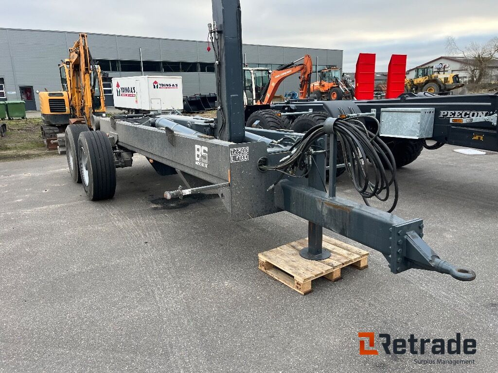 Lastbil med kroghejs BS Vognen 22500 Landbrugs kroghejsevogn/trailer - Abrollanhänger/ Absetzanhänger: das Bild 3 Lastbil med kroghejs BS Vognen 22500 Landbrugs kroghejsevogn/trailer - Abrollanhänger/ Absetzanhänger: das Bild 3