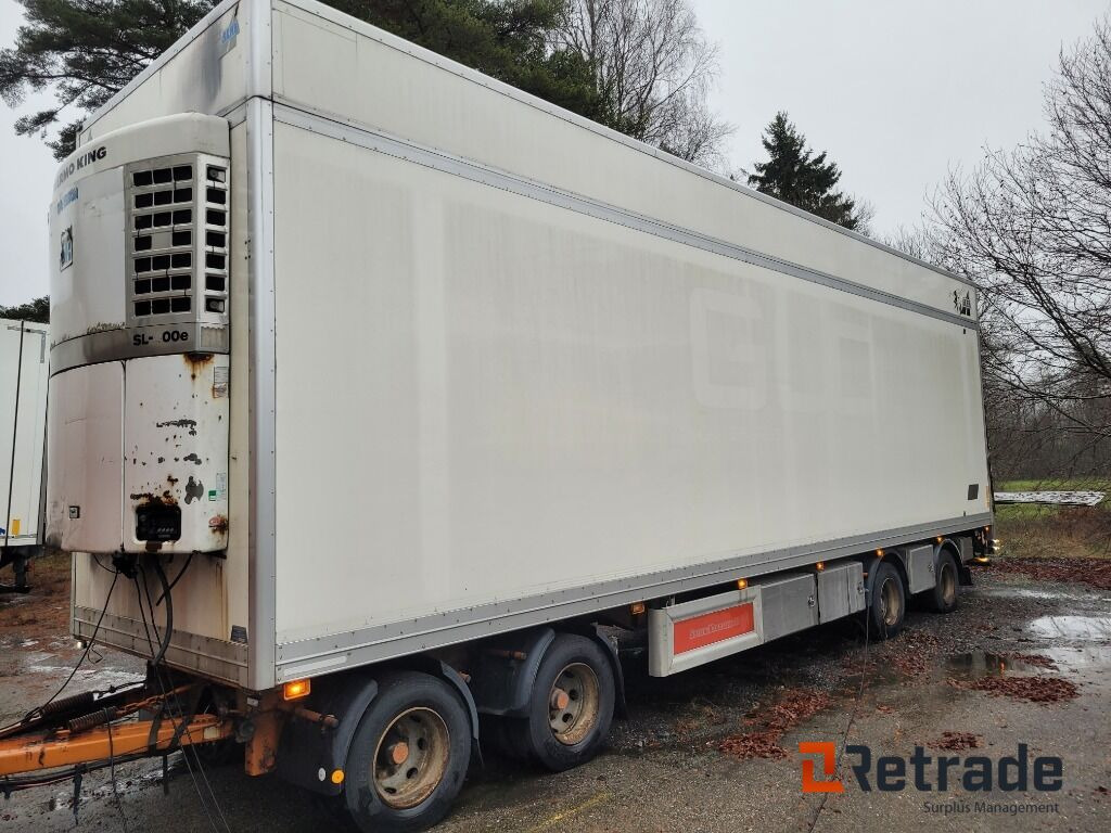 Släp / kylsläp HFR med SKAB dubbelplan skåp 4 axligt - Kühlkoffer Anhänger: das Bild 1 Släp / kylsläp HFR med SKAB dubbelplan skåp 4 axligt - Kühlkoffer Anhänger: das Bild 1