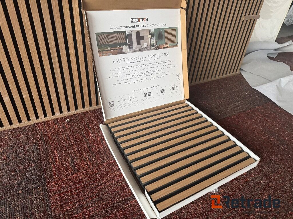 Square panels Akustikpaneler 52x52x2,2cm - Baugeräte: das Bild 2 Square panels Akustikpaneler 52x52x2,2cm - Baugeräte: das Bild 2