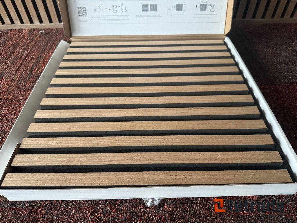 Square panels Akustikpaneler 52x52x2,2cm - Baugeräte: das Bild 3 Square panels Akustikpaneler 52x52x2,2cm - Baugeräte: das Bild 3