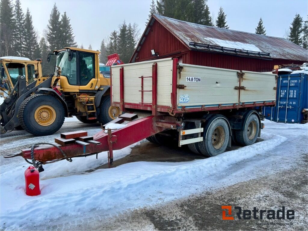 Tippkärra Nor Slep PHV 20 - Kipper Anhänger: das Bild 1 Tippkärra Nor Slep PHV 20 - Kipper Anhänger: das Bild 1