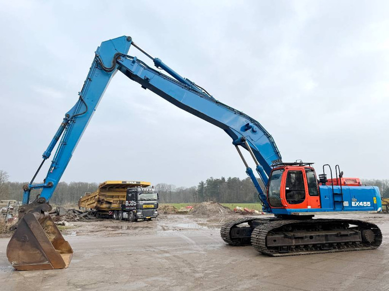 Hitachi EX455 - 16 Meter Long Reach / Dutch Machine - Bagger: das Bild 1 Hitachi EX455 - 16 Meter Long Reach / Dutch Machine - Bagger: das Bild 1