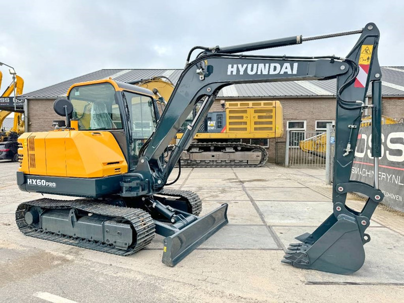 Minibagger Hyundai HX60 PRO - New / Unused / 2024 Model: das Bild 6 Minibagger Hyundai HX60 PRO - New / Unused / 2024 Model: das Bild 6