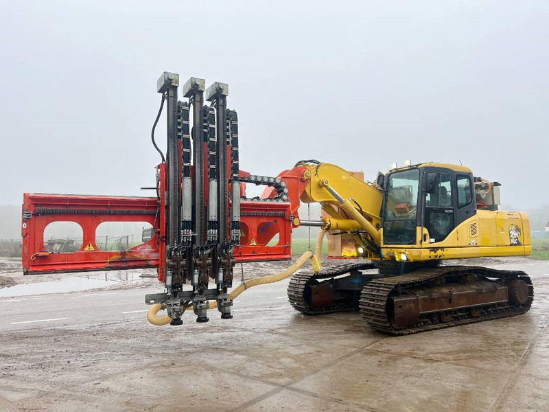 Komatsu PC290NLC-7K + Wimmer Jura Luna 3.100 Drill - Kettenbagger: das Bild 2 Komatsu PC290NLC-7K + Wimmer Jura Luna 3.100 Drill - Kettenbagger: das Bild 2