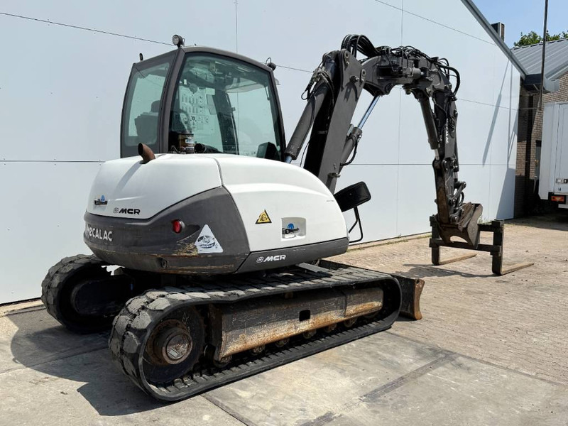 Minibagger Mecalac 8MCR - 6 Attachments Included! Auto Greasing: das Bild 6