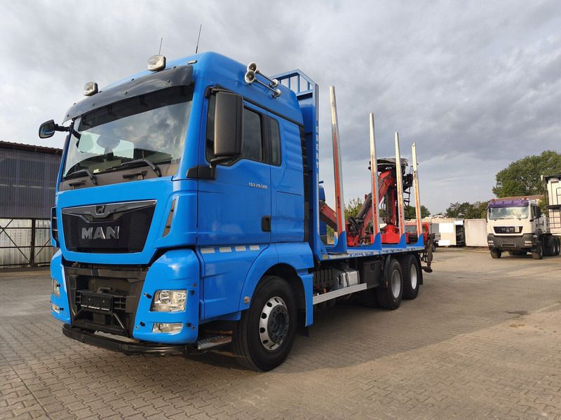 MAN TGX 26.500 Holz-LKW Euro6 6x4 Holztransporter m Palfinger (16) - Holztransporter, Autokran: das Bild 1 MAN TGX 26.500 Holz-LKW Euro6 6x4 Holztransporter m Palfinger (16) - Holztransporter, Autokran: das Bild 1