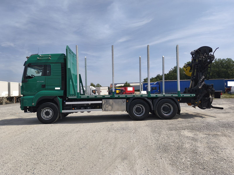 MAN TGX 33.500 Holz LKW Euro6 6x4 (9) - Holztransporter, Autokran: das Bild 5 MAN TGX 33.500 Holz LKW Euro6 6x4 (9) - Holztransporter, Autokran: das Bild 5