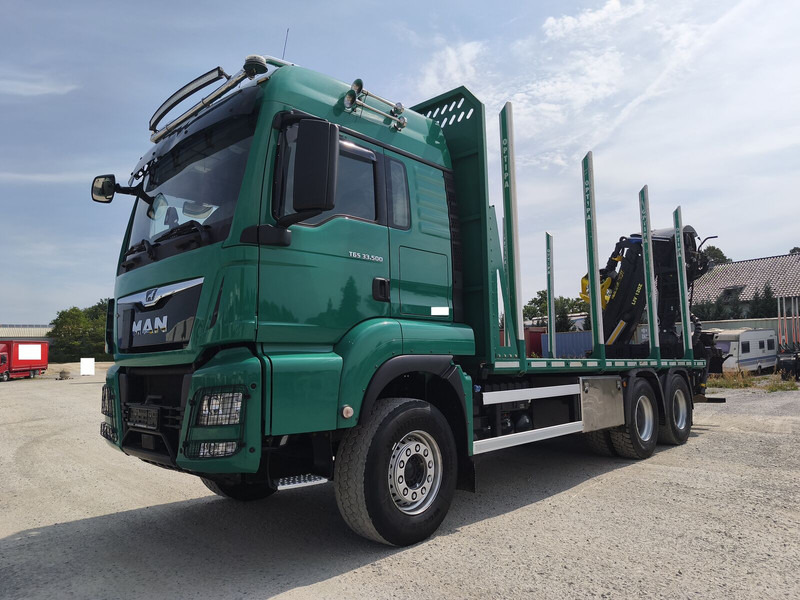 MAN TGX 33.500 Holz LKW Euro6 6x4 (9) - Holztransporter, Autokran: das Bild 1 MAN TGX 33.500 Holz LKW Euro6 6x4 (9) - Holztransporter, Autokran: das Bild 1