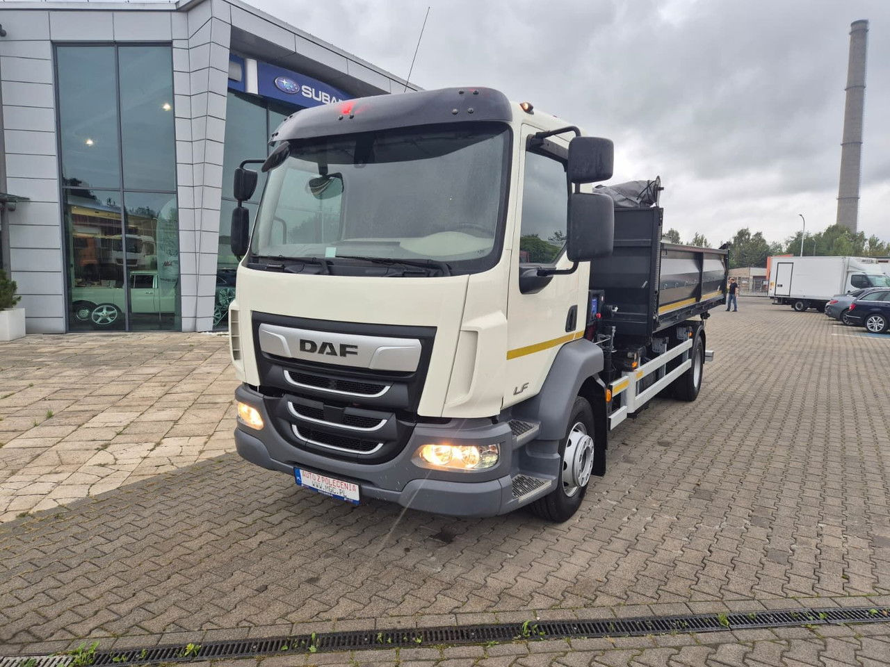 DAF LF 210 HDS HMF / Kipper / Like NEW - Kipper, Autokran: das Bild 2 DAF LF 210 HDS HMF / Kipper / Like NEW - Kipper, Autokran: das Bild 2