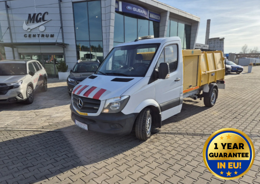 Mercedes-Benz Sprinter 316 CDi Aut. / HUMMEL HU2 / WEBASTO / 1 O - Müllwagen: das Bild 1 Mercedes-Benz Sprinter 316 CDi Aut. / HUMMEL HU2 / WEBASTO / 1 O - Müllwagen: das Bild 1