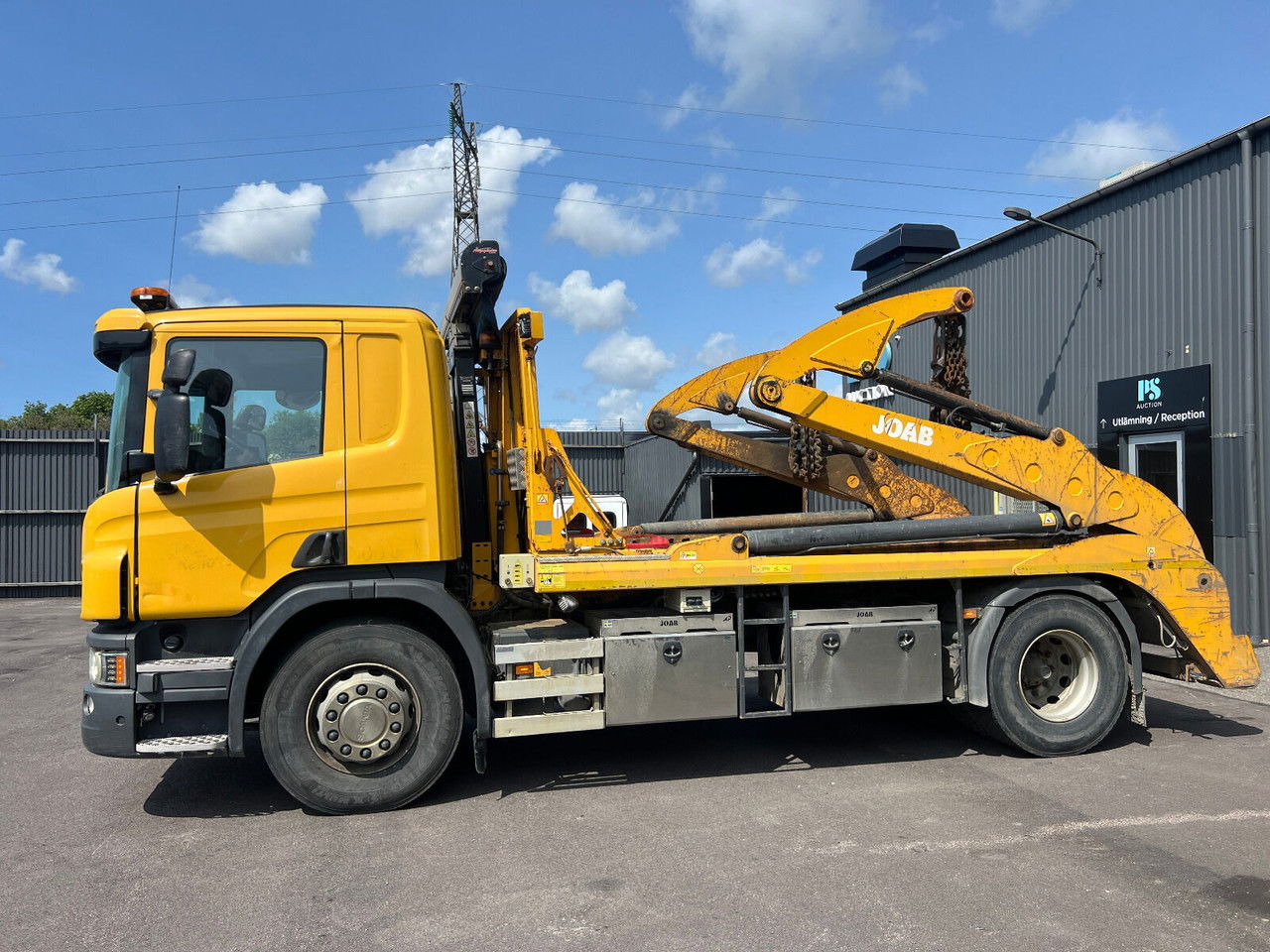 Scania P280 4X2 / Skipper / Joab / 1 OW / Very Good Condition / Service - Containerwagen/ Wechselfahrgestell LKW: das Bild 1 Scania P280 4X2 / Skipper / Joab / 1 OW / Very Good Condition / Service - Containerwagen/ Wechselfahrgestell LKW: das Bild 1