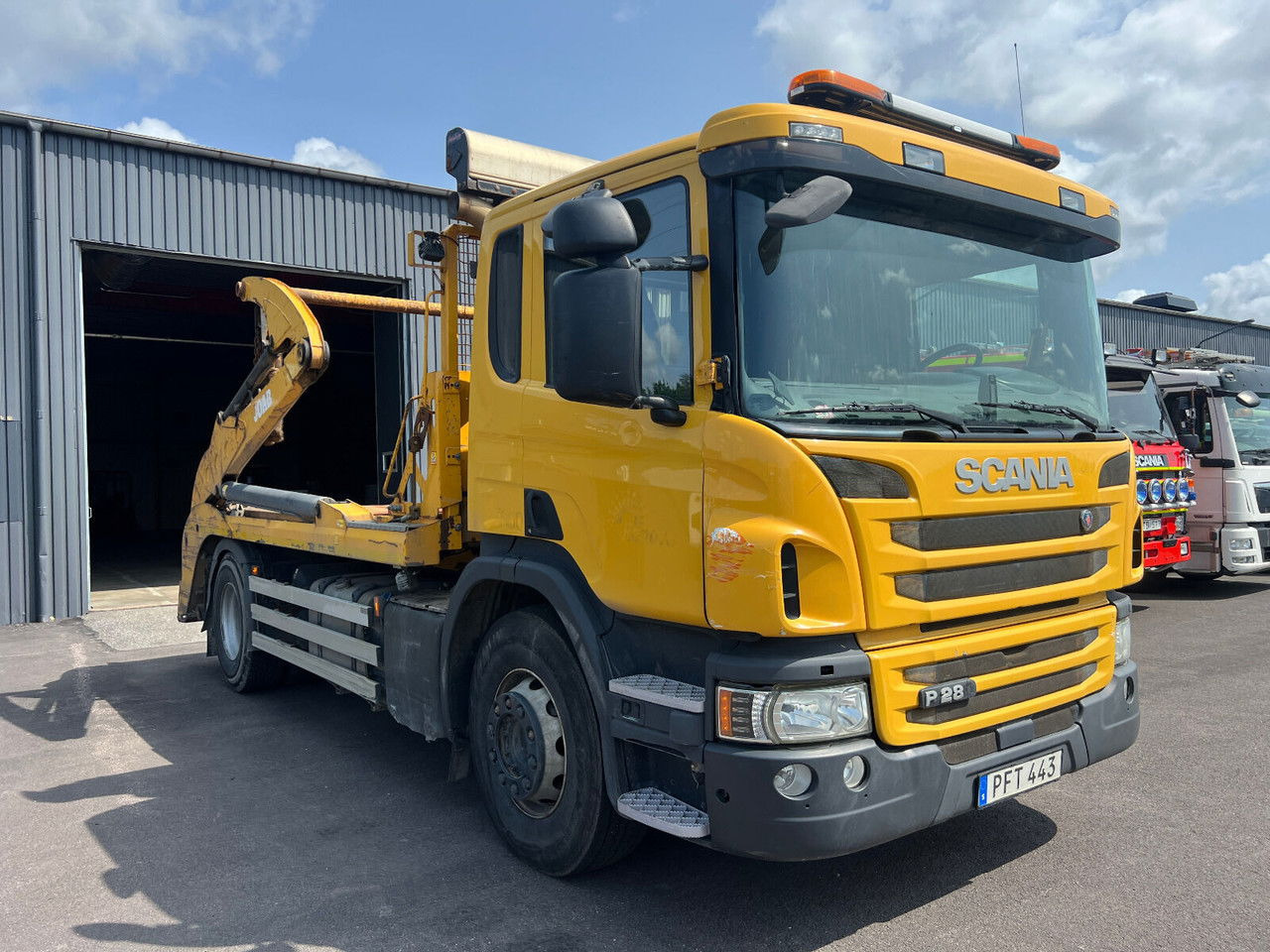 Scania P280 4X2 / Skipper / Joab / 1 OW / Very Good Condition / Service - Containerwagen/ Wechselfahrgestell LKW: das Bild 2 Scania P280 4X2 / Skipper / Joab / 1 OW / Very Good Condition / Service - Containerwagen/ Wechselfahrgestell LKW: das Bild 2