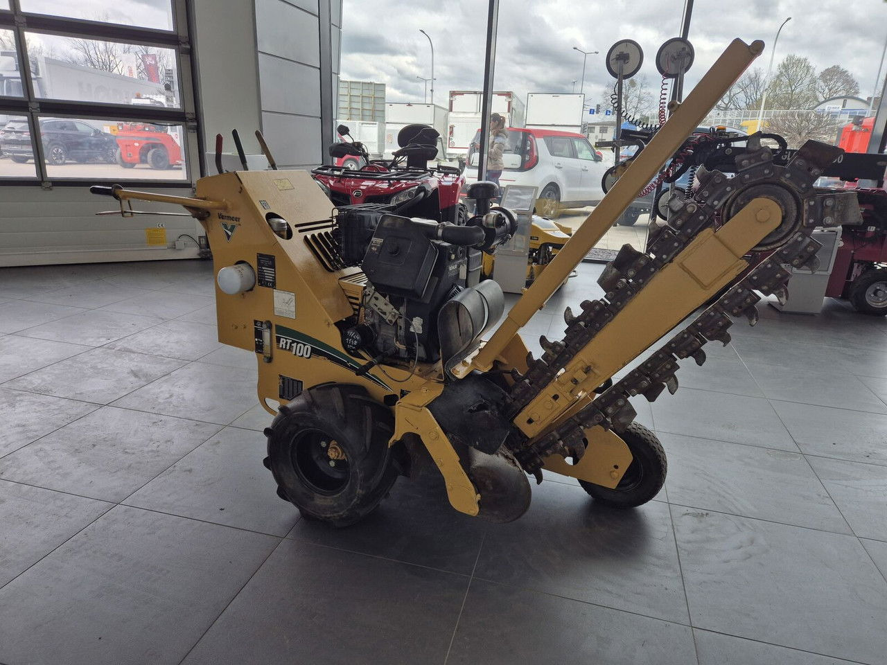Vermeer RT 100 / Trench SAW / Mini Chain Excavator / IDE AL FOR Cables - Grabenbagger/ Grabenfräse: das Bild 3 Vermeer RT 100 / Trench SAW / Mini Chain Excavator / IDE AL FOR Cables - Grabenbagger/ Grabenfräse: das Bild 3