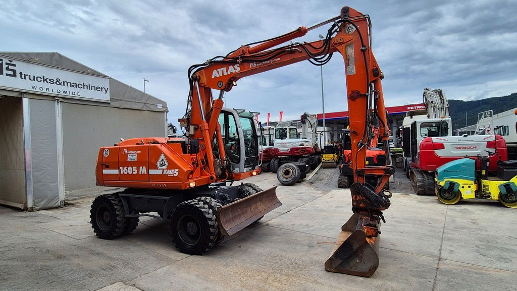 Atlas 1605 - 2005 Year - 2X Buckets - Mobilbagger: das Bild 2 Atlas 1605 - 2005 Year - 2X Buckets - Mobilbagger: das Bild 2