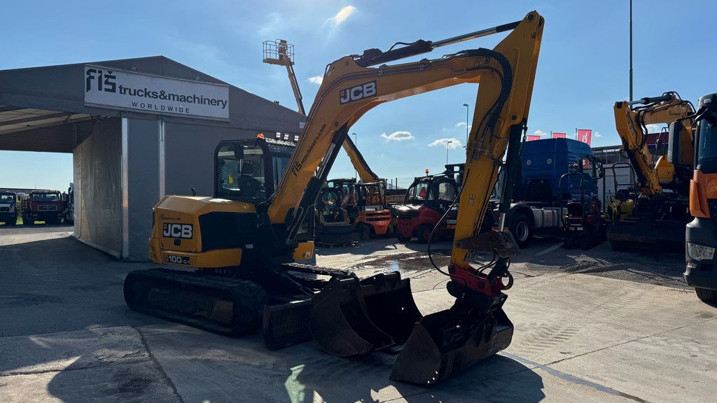 JCB 100C-1 - 3X Buckets - 2018 Year - 4300 Hours - Minibagger: das Bild 2 JCB 100C-1 - 3X Buckets - 2018 Year - 4300 Hours - Minibagger: das Bild 2