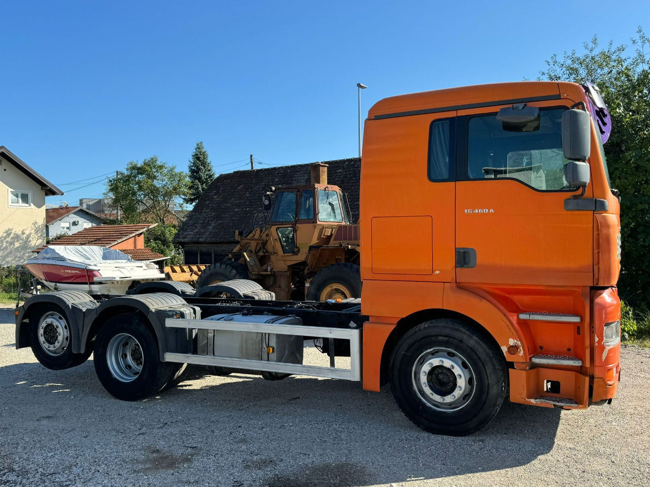 MAN TGA 26.460 6X2 chassis - lifitng axle - Fahrgestell LKW: das Bild 4 MAN TGA 26.460 6X2 chassis - lifitng axle - Fahrgestell LKW: das Bild 4