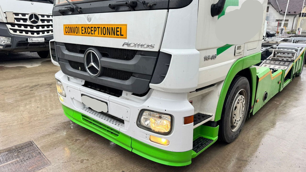Mercedes-Benz Actros 1846 4x2 LKW transporter + Boerner trailer - Autotransporter LKW: das Bild 2 Mercedes-Benz Actros 1846 4x2 LKW transporter + Boerner trailer - Autotransporter LKW: das Bild 2
