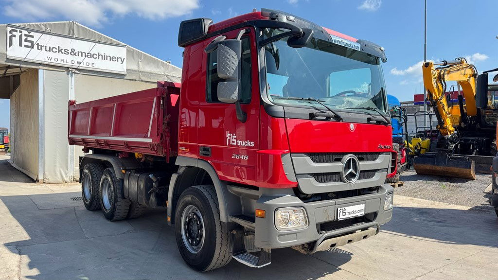Mercedes-Benz Actros 2648 K 6X4 3 sided tipper - retarder - Kipper: das Bild 4 Mercedes-Benz Actros 2648 K 6X4 3 sided tipper - retarder - Kipper: das Bild 4