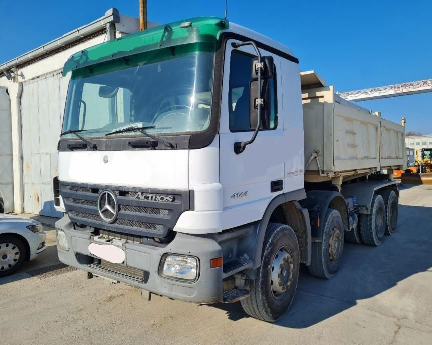 Mercedes-Benz Actros 4144 K 8x4 3 sided tipper - 1st owner - Kipper: das Bild 1 Mercedes-Benz Actros 4144 K 8x4 3 sided tipper - 1st owner - Kipper: das Bild 1