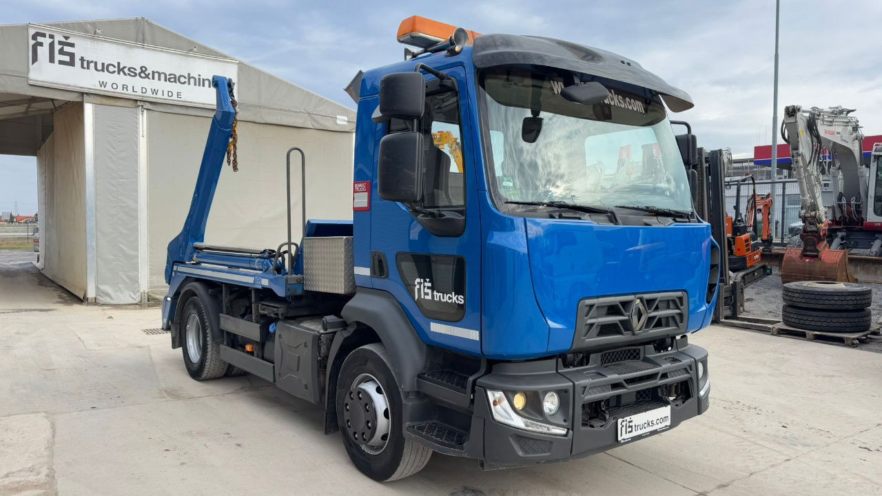 Renault 16.280 4X2 meiller absetz tipper - Containerwagen/ Wechselfahrgestell LKW: das Bild 3 Renault 16.280 4X2 meiller absetz tipper - Containerwagen/ Wechselfahrgestell LKW: das Bild 3