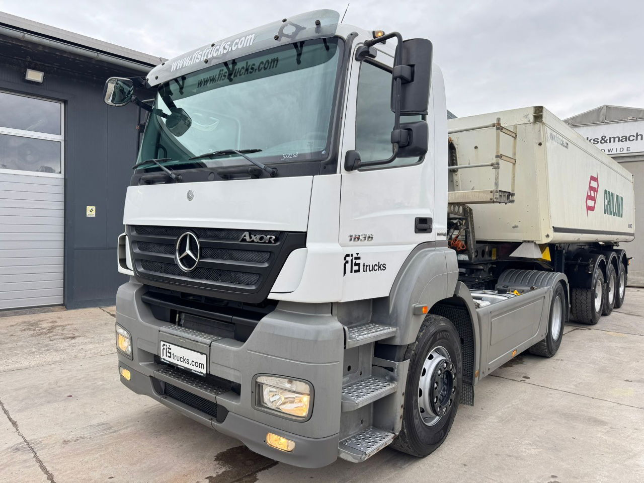 Mercedes-Benz Axor 1836 4x2 tipper hydraulics - Sattelzugmaschine: das Bild 1 Mercedes-Benz Axor 1836 4x2 tipper hydraulics - Sattelzugmaschine: das Bild 1