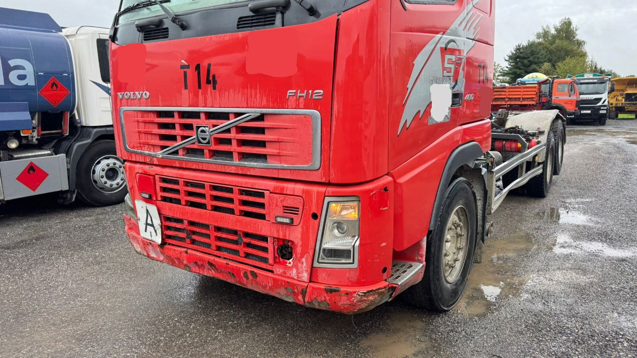 Volvo FH 12 460 6x2 Meiller abroll tipper - motor brake - lifting axle - Containerwagen/ Wechselfahrgestell LKW: das Bild 3 Volvo FH 12 460 6x2 Meiller abroll tipper - motor brake - lifting axle - Containerwagen/ Wechselfahrgestell LKW: das Bild 3