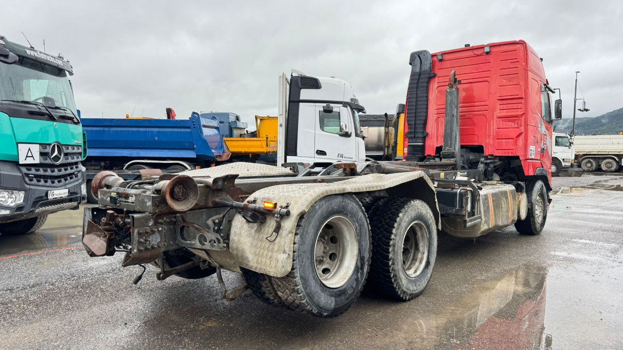 Volvo FH 12 460 6x2 Meiller abroll tipper - motor brake - lifting axle - Containerwagen/ Wechselfahrgestell LKW: das Bild 5 Volvo FH 12 460 6x2 Meiller abroll tipper - motor brake - lifting axle - Containerwagen/ Wechselfahrgestell LKW: das Bild 5