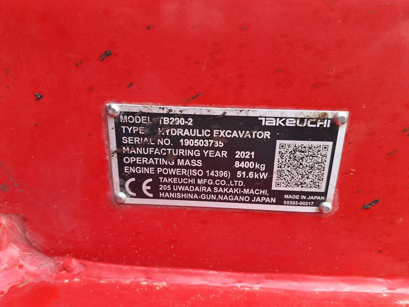 Kettenbagger Takeuchi TB290-2: das Bild 19