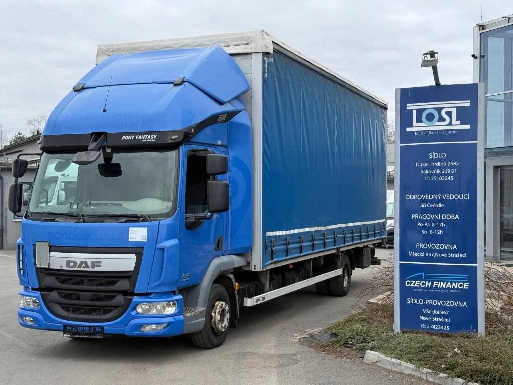 DAF LF220 EURO 6 - Plane LKW: das Bild 1 DAF LF220 EURO 6 - Plane LKW: das Bild 1