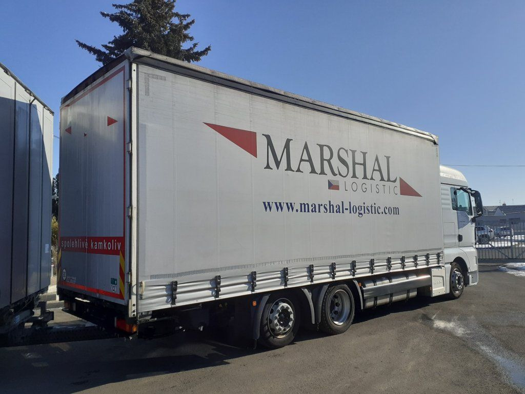 MAN TGX24.510 EURO 6 6x2 + Wecon - Plane LKW: das Bild 4 MAN TGX24.510 EURO 6 6x2 + Wecon - Plane LKW: das Bild 4
