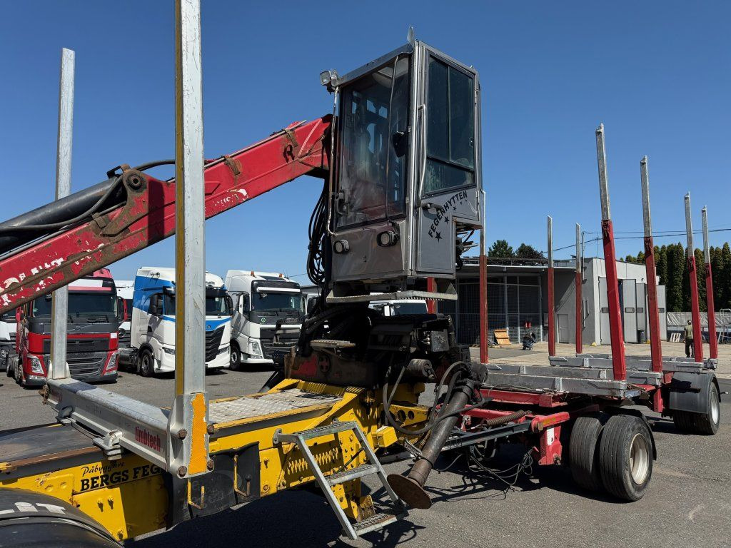 Volvo FH 16 750 6x4 + Fliegl - Holztransporter, Autokran: das Bild 5 Volvo FH 16 750 6x4 + Fliegl - Holztransporter, Autokran: das Bild 5