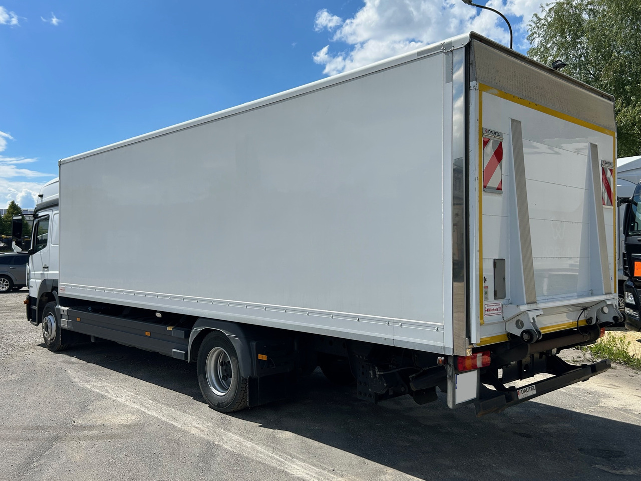 MERCEDES-BENZ ATEGO 1230 / BIGSPACE / 2020 / KOFFER 19 EPAL / LBW 2T - Koffer LKW: das Bild 4 MERCEDES-BENZ ATEGO 1230 / BIGSPACE / 2020 / KOFFER 19 EPAL / LBW 2T - Koffer LKW: das Bild 4