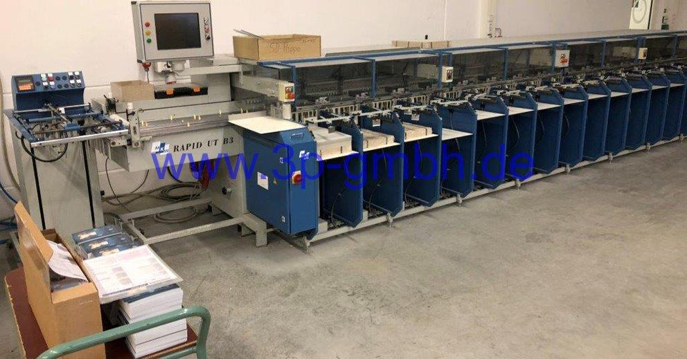 16 stations Calendar Gathering Machine MKW Rapid UT 16/B3/GS - Druckmaschine: das Bild 1 16 stations Calendar Gathering Machine MKW Rapid UT 16/B3/GS - Druckmaschine: das Bild 1