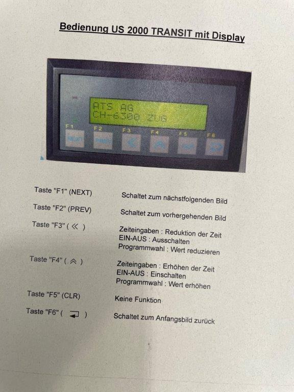 ATS Tanner UltraSonic US 2000-AB transit banding machine with pneumatic product hold-down and infeed roller table - Verpackungsmaschine: das Bild 2 ATS Tanner UltraSonic US 2000-AB transit banding machine with pneumatic product hold-down and infeed roller table - Verpackungsmaschine: das Bild 2