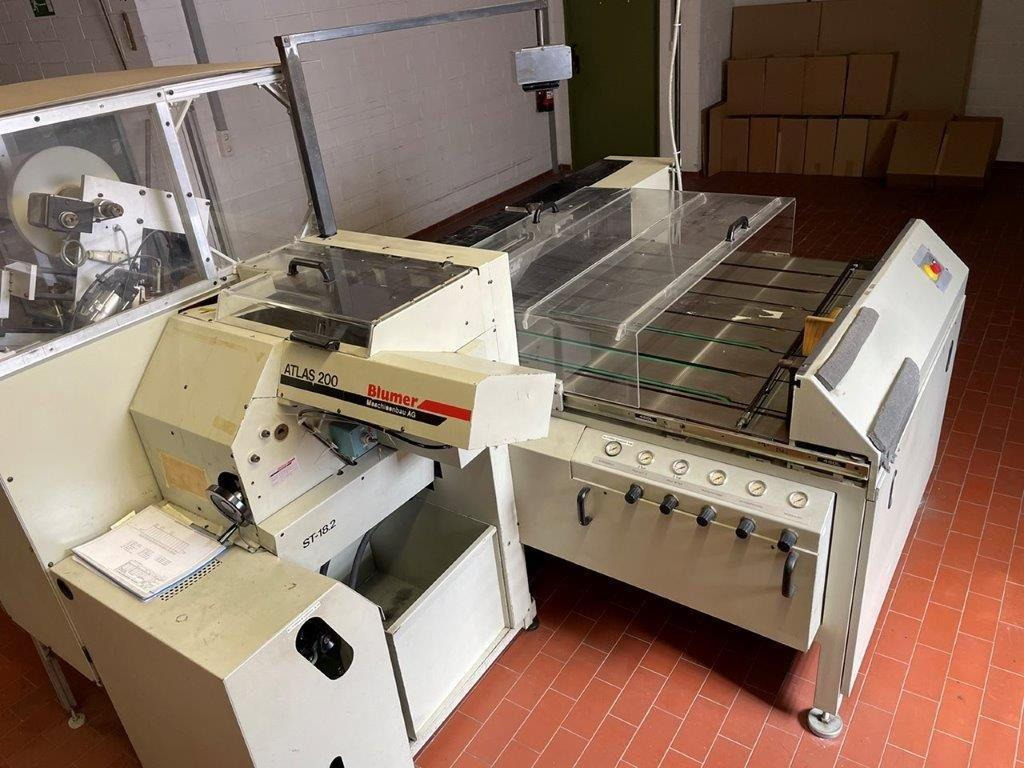 Blumer Atlas 200 label punch with Strip feeder and tape unit SE 18.4 - Druckmaschine: das Bild 1 Blumer Atlas 200 label punch with Strip feeder and tape unit SE 18.4 - Druckmaschine: das Bild 1