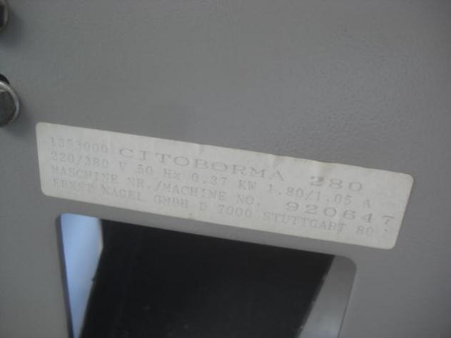 Ernst Nagel Citoborma 280 2-spindle paper drilling machine - Druckmaschine: das Bild 3 Ernst Nagel Citoborma 280 2-spindle paper drilling machine - Druckmaschine: das Bild 3