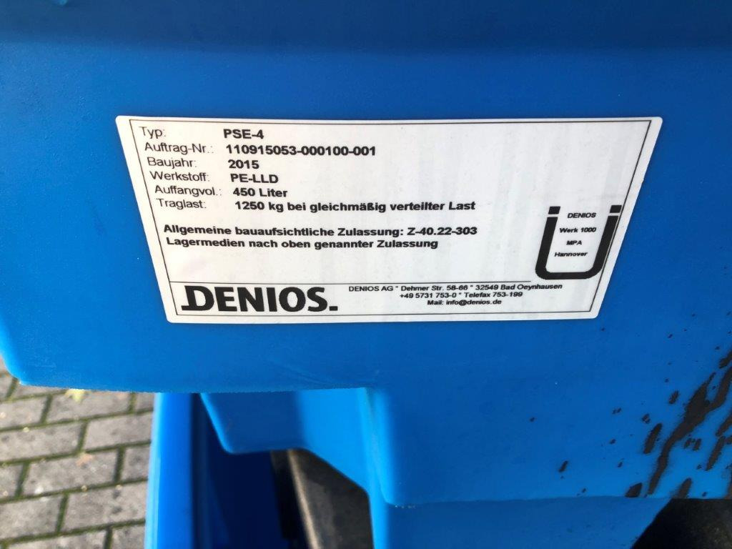 Hazardous material storage Denios PSE-4 450 liters - Lagertank: das Bild 4 Hazardous material storage Denios PSE-4 450 liters - Lagertank: das Bild 4