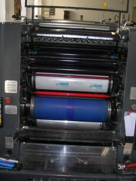 Heidelberg GTOZ-46 two-color offset press - Offsetdruckmaschine: das Bild 4 Heidelberg GTOZ-46 two-color offset press - Offsetdruckmaschine: das Bild 4